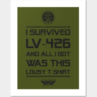 I survived LV-426 Posters and Art